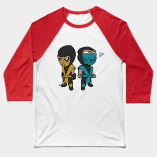 Scorpion & Sub-Zero Baseball T-Shirt